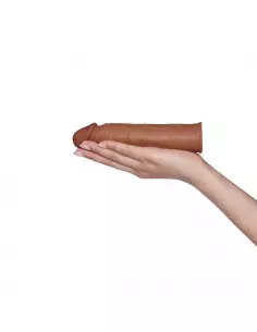 Pleasure X-Tender Penis Sleeve Brown 1 Péniszköpeny Péniszköpenyek - Hosszabítók Lovetoy 2