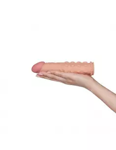 Pleasure X-Tender Penis Sleeve Flesh 2 Péniszköpeny Péniszköpenyek - Hosszabítók Lovetoy 2