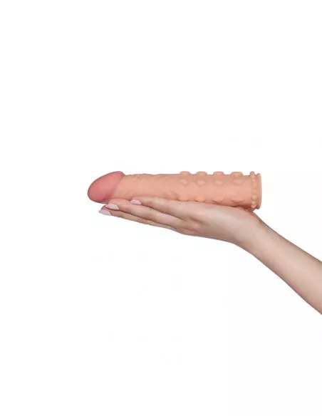 Pleasure X-Tender Penis Sleeve Flesh 2 Péniszköpeny Péniszköpenyek - Hosszabítók Lovetoy Pleasure X-Tender Penis Sleeve Flesh 2 Péniszköpeny Péniszköpenyek - Hosszabítók Lovetoy