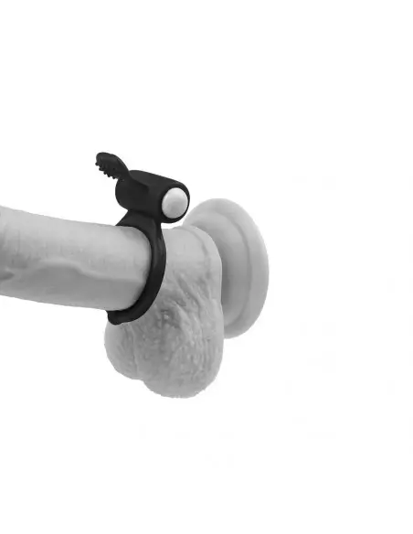 Power Clit Black 1 Péniszgyűrű Péniszgyűrűk - Mandzsetták Lovetoy