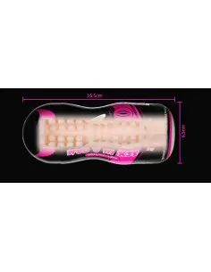 Sex In A Can -Vibrating Vagina Tunnel Maszturbátor Férfi maszturbátorok Lovetoy 2