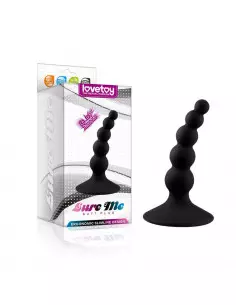 Lure Me Beaded Black 1 Fenékdugó Fenékdugók Lovetoy