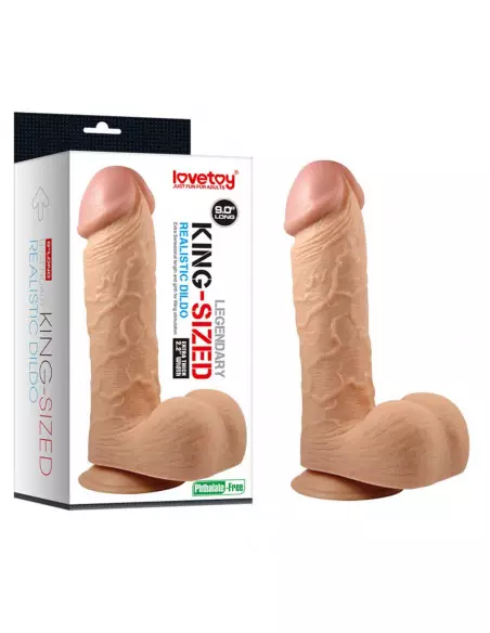 9" Legendary King-Sized Realistic Dildó Dongok - Dildók Lovetoy