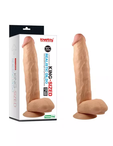 11" Legendary King-Sized Realistic Dildó Dongok - Dildók Lovetoy