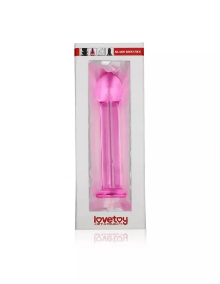 Glass Romance Pink 1 Dildó Dongok - Dildók Lovetoy