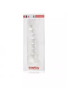 Glass Romance Clear 2 Dildó Dongok - Dildók Lovetoy