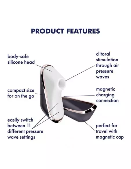 Satisfyer Pro Traveler Csiklóizgató Csiklóizgatók Satisfyer