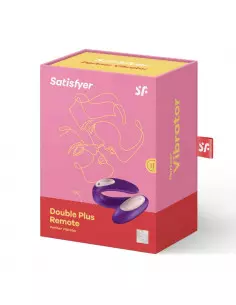 Satisfyer Double Plus Remote Csiklóizgató Csiklóizgatók Satisfyer