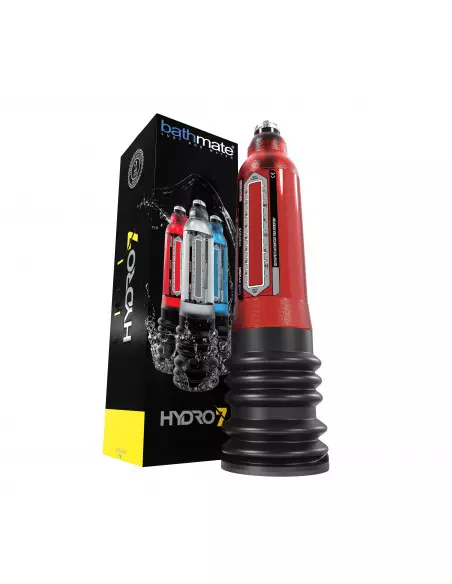 HYDRO7 Red Péniszpumpa Pumpák Bathmate