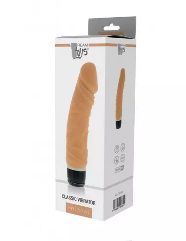 Purrfect Silicone Classic 6.5 inch Flesh Vibrátor Realisztikus vibrátorok Purrfect Silicone