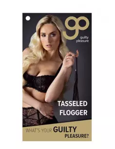 GP Whip Black Korbács Korbácsok - Pálcák - Paskolók Guilty Pleasure