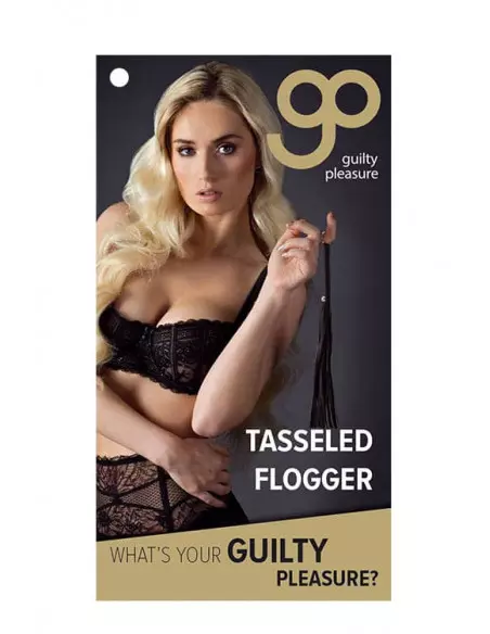 GP Whip Black Korbács Korbácsok - Pálcák - Paskolók Guilty Pleasure