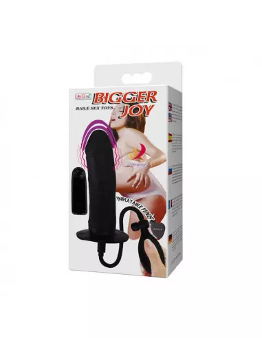 Bigger Joy Inflatable Penis Black 2 Vibrátor Realisztikus vibrátorok Debra