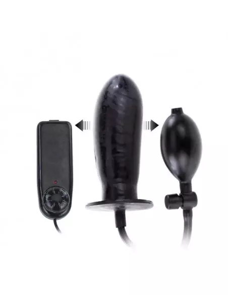 Bigger Joy Inflatable Penis Black 2 Vibrátor Realisztikus vibrátorok Debra