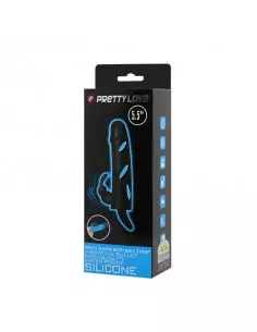 Pretty Love Penis Sleeve With Ball Strap Péniszköpeny Péniszköpenyek - Hosszabítók Pretty Love