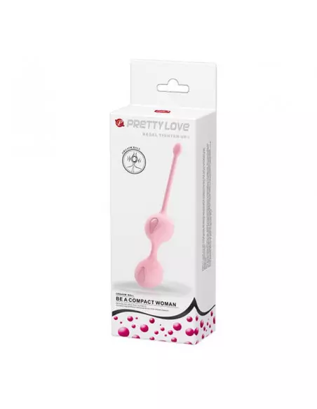 Pretty Love Kegel Tighten Up I Pink 3 Gésa golyó Gésa golyók Pretty Love