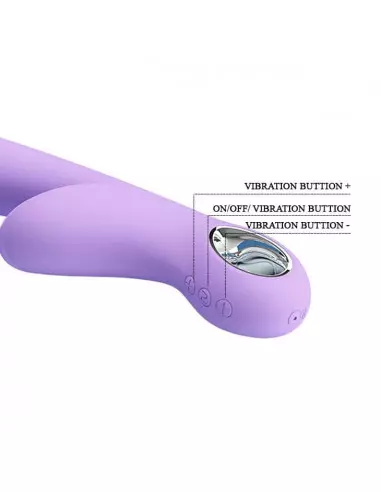 Pretty Love Carol Purple 1 Vibrátor Nonfiguratív vibrátorok Pretty Love