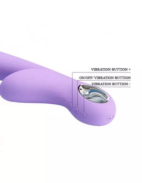 Pretty Love Carol Purple 1 Vibrátor Nonfiguratív vibrátorok Pretty Love