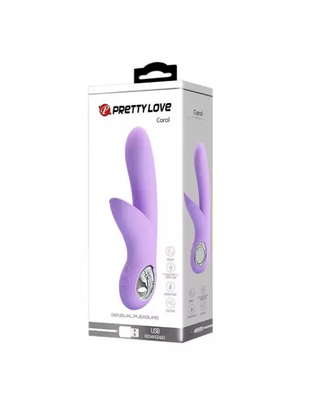 Pretty Love Carol Purple 1 Vibrátor Nonfiguratív vibrátorok Pretty Love
